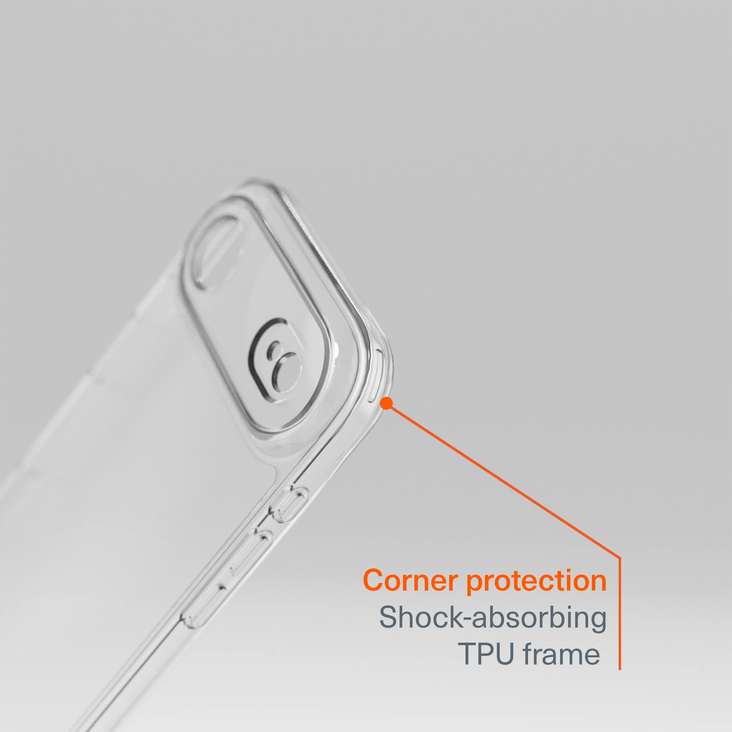 Protective Clear Case for iPhone Air - Image 3