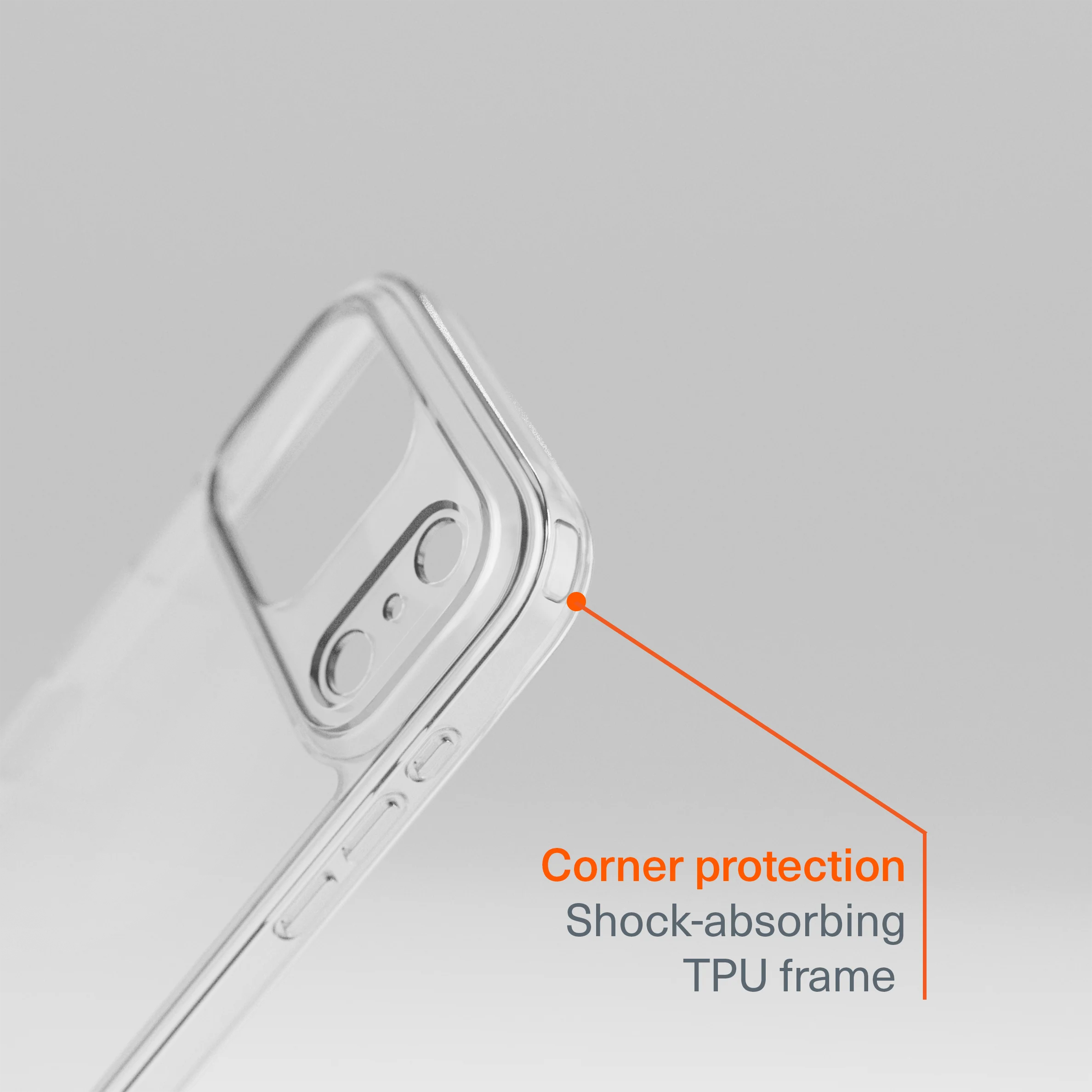Protective Clear Case for iPhone 17 Pro - Image 3