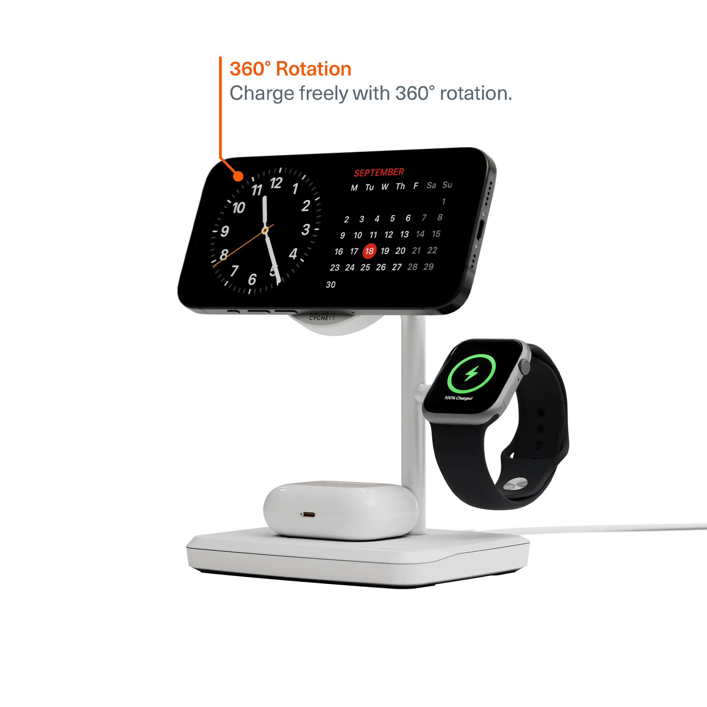 3-in-1 Magnetic Wireless Charger Qi2 - Image 4