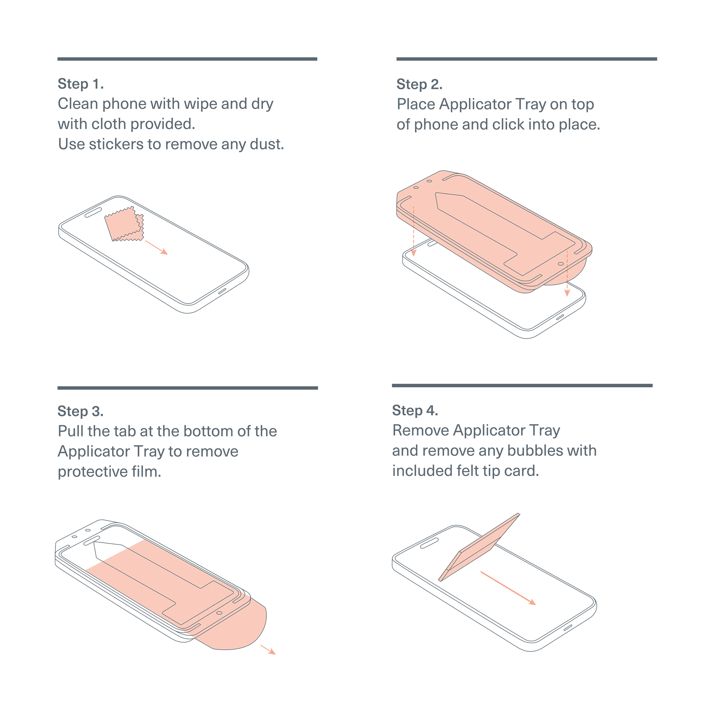 Gorilla Glass Screen Protector for iPhone 15 Plus/16 Plus - Image 4