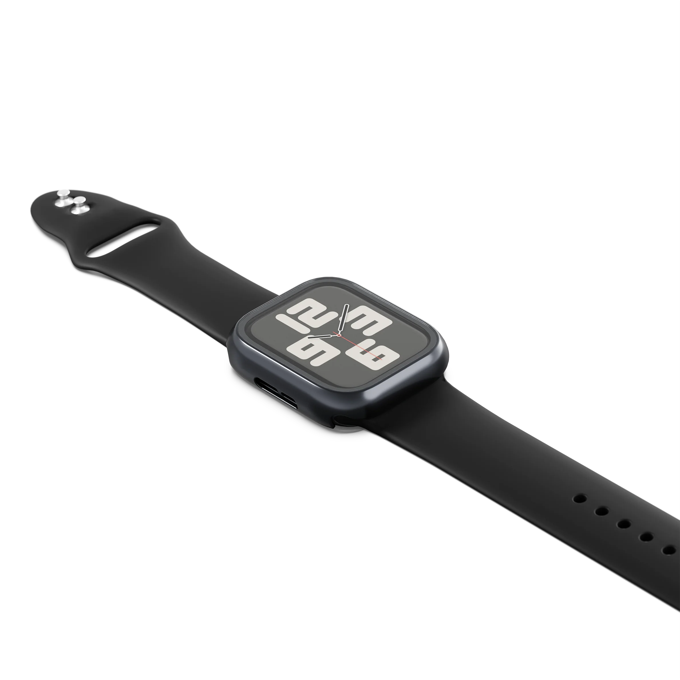 Apple Watch 7 Case with Glass Screen Protector 41mm - Image 2