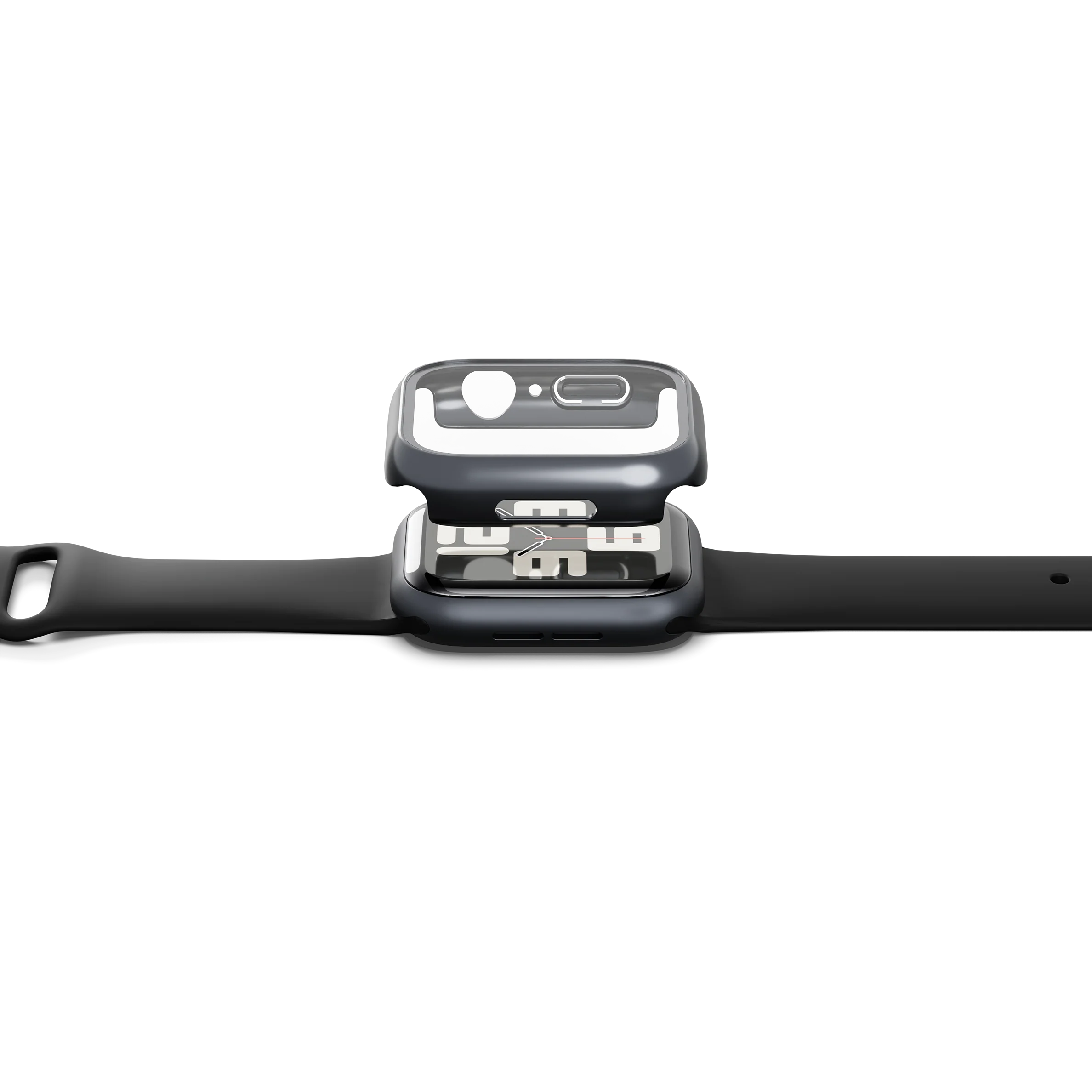 Apple Watch 7 Case with Glass Screen Protector 41mm - Image 5
