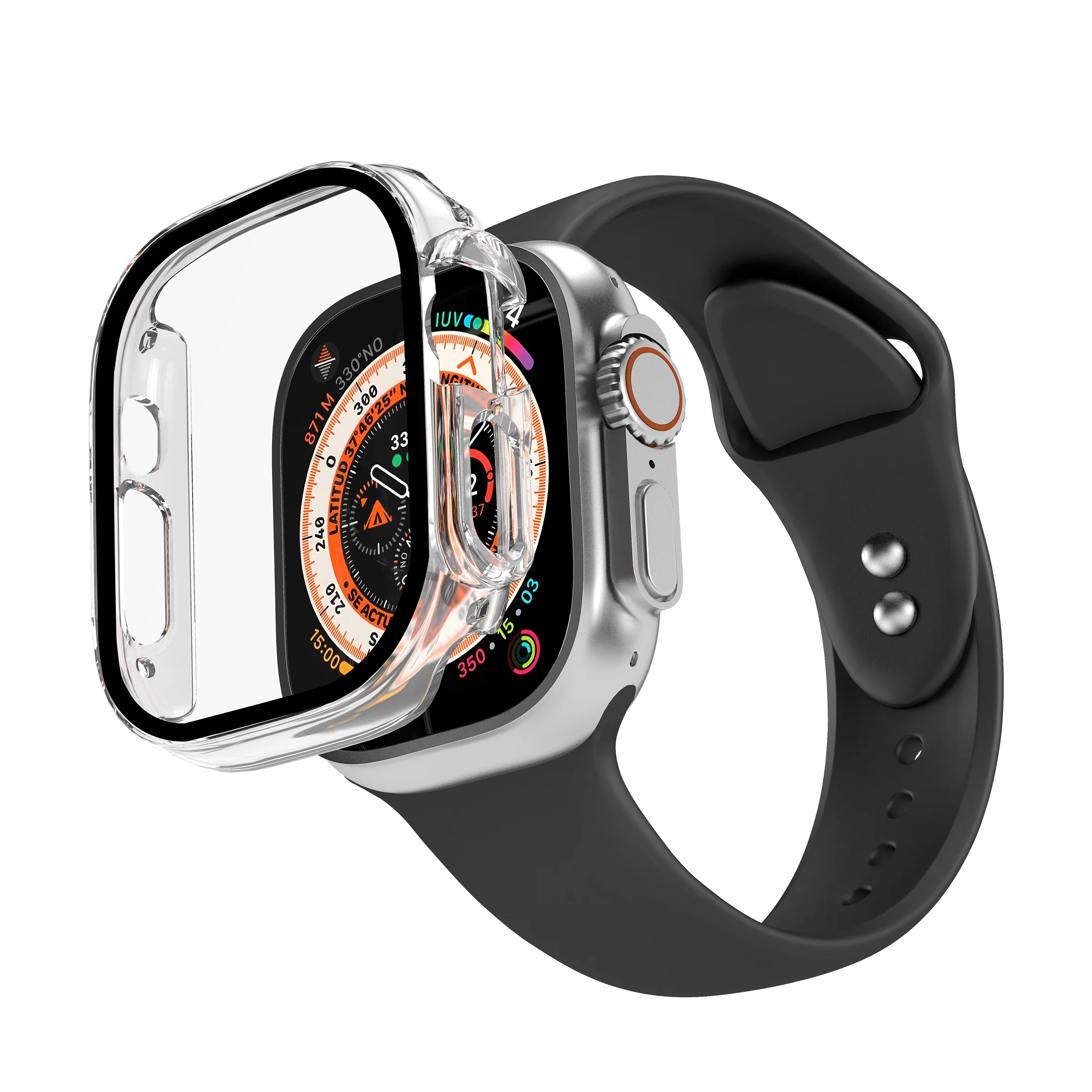 Apple Watch Case + Integrated Screen Protector for Apple Ultra 2/Ultra (49mm)