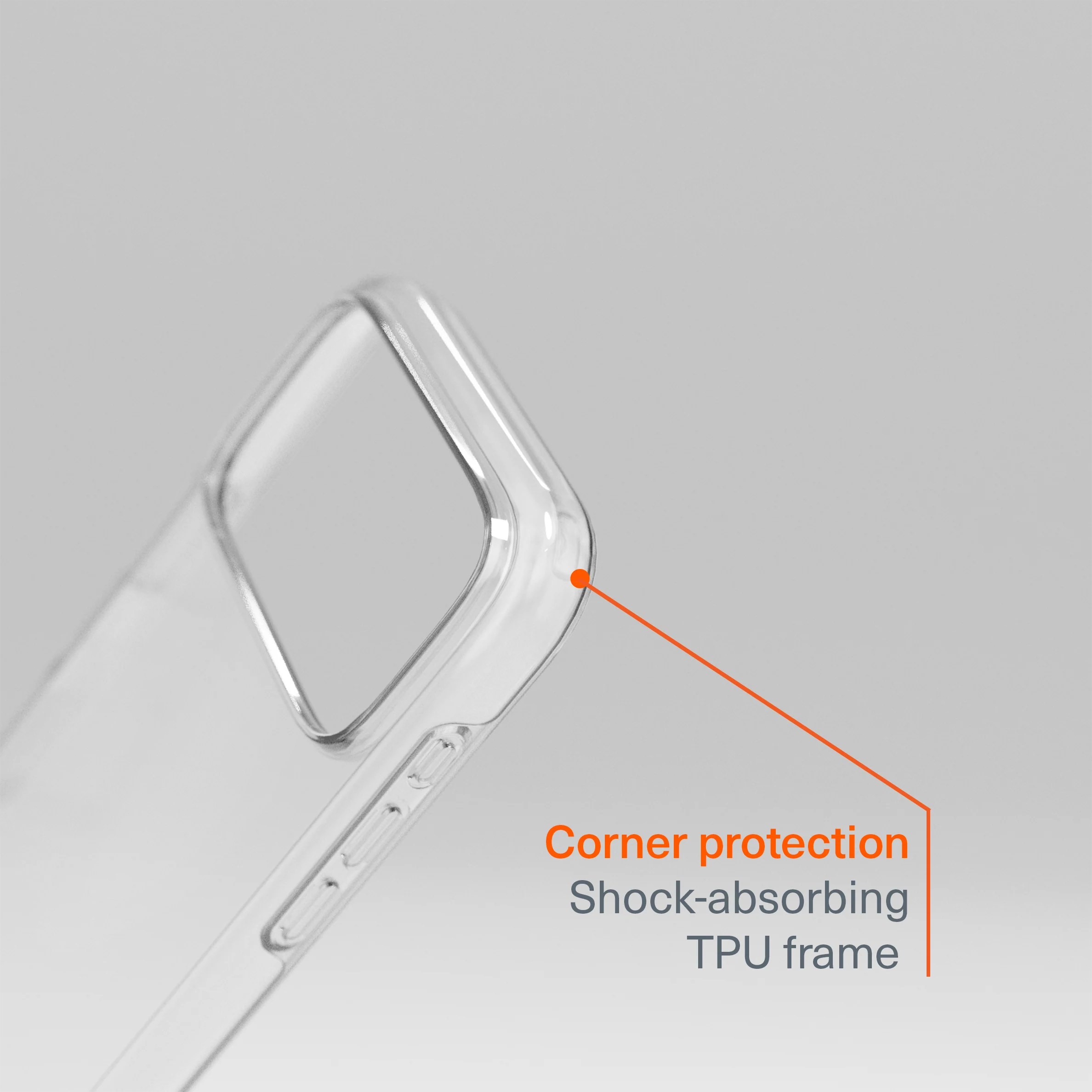 Protective Clear Case for iPhone 17 Pro - Image 3