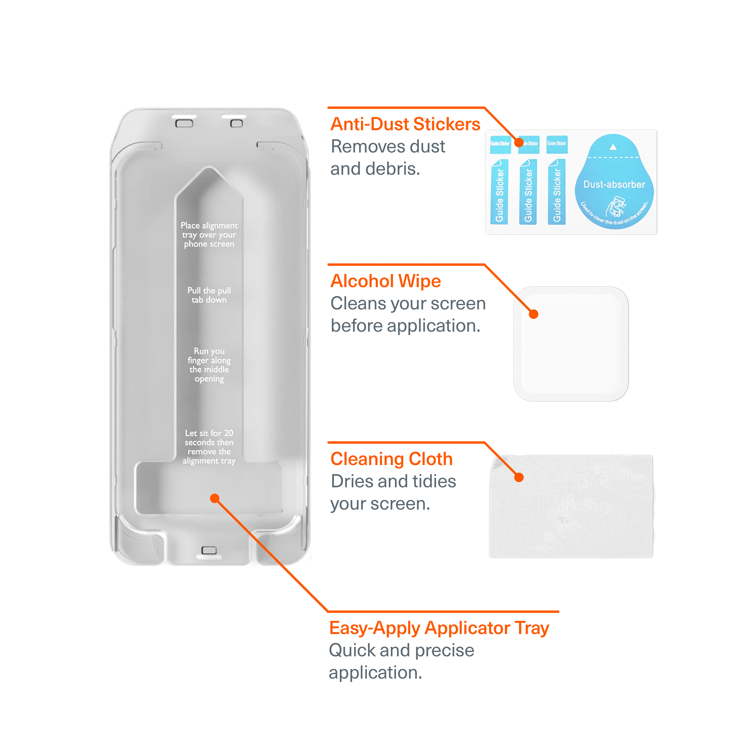 Glare Screen Protector for iPhone 15/16 - Image 2