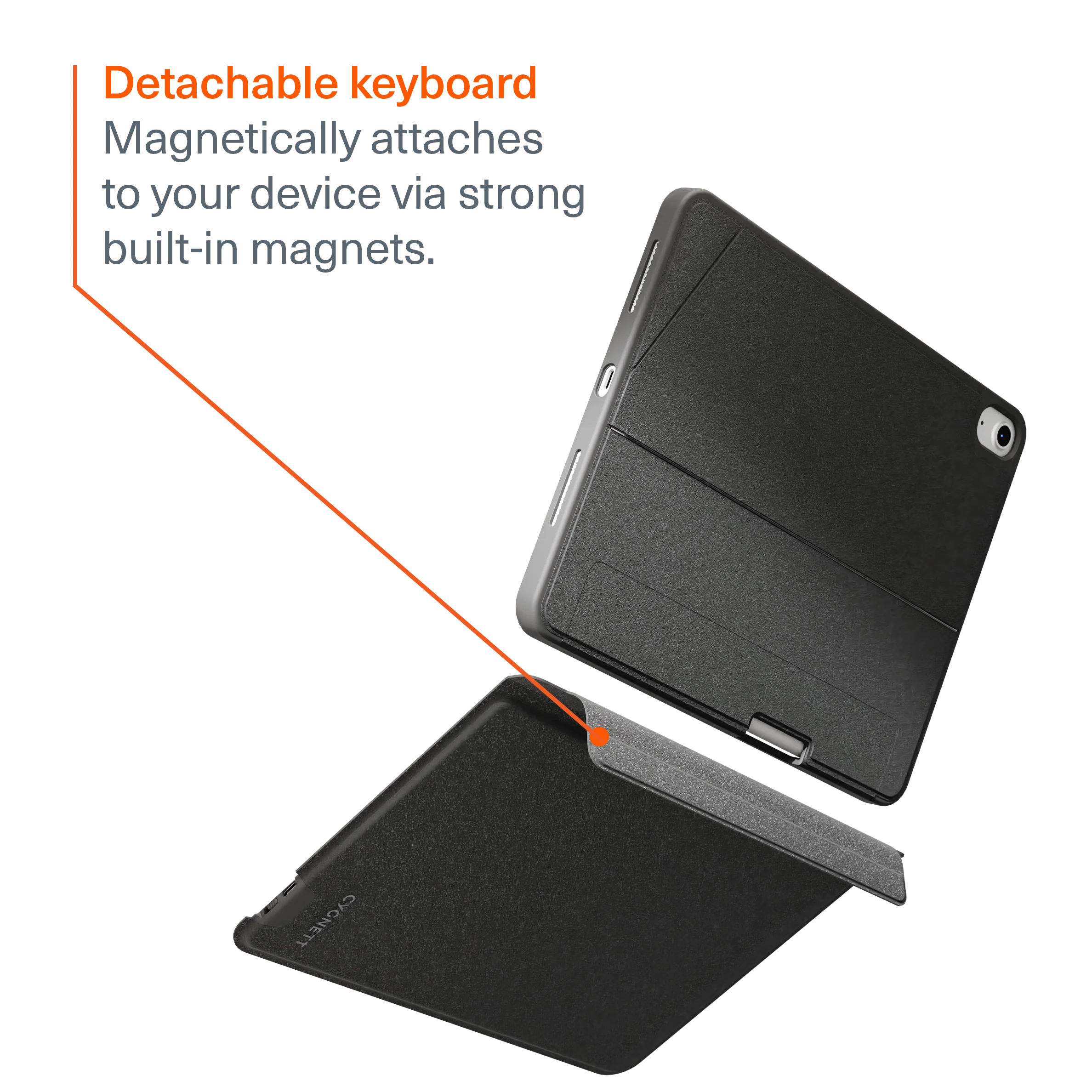 Magnetic Wireless Keyboard Case For iPad A16 11” - Image 2