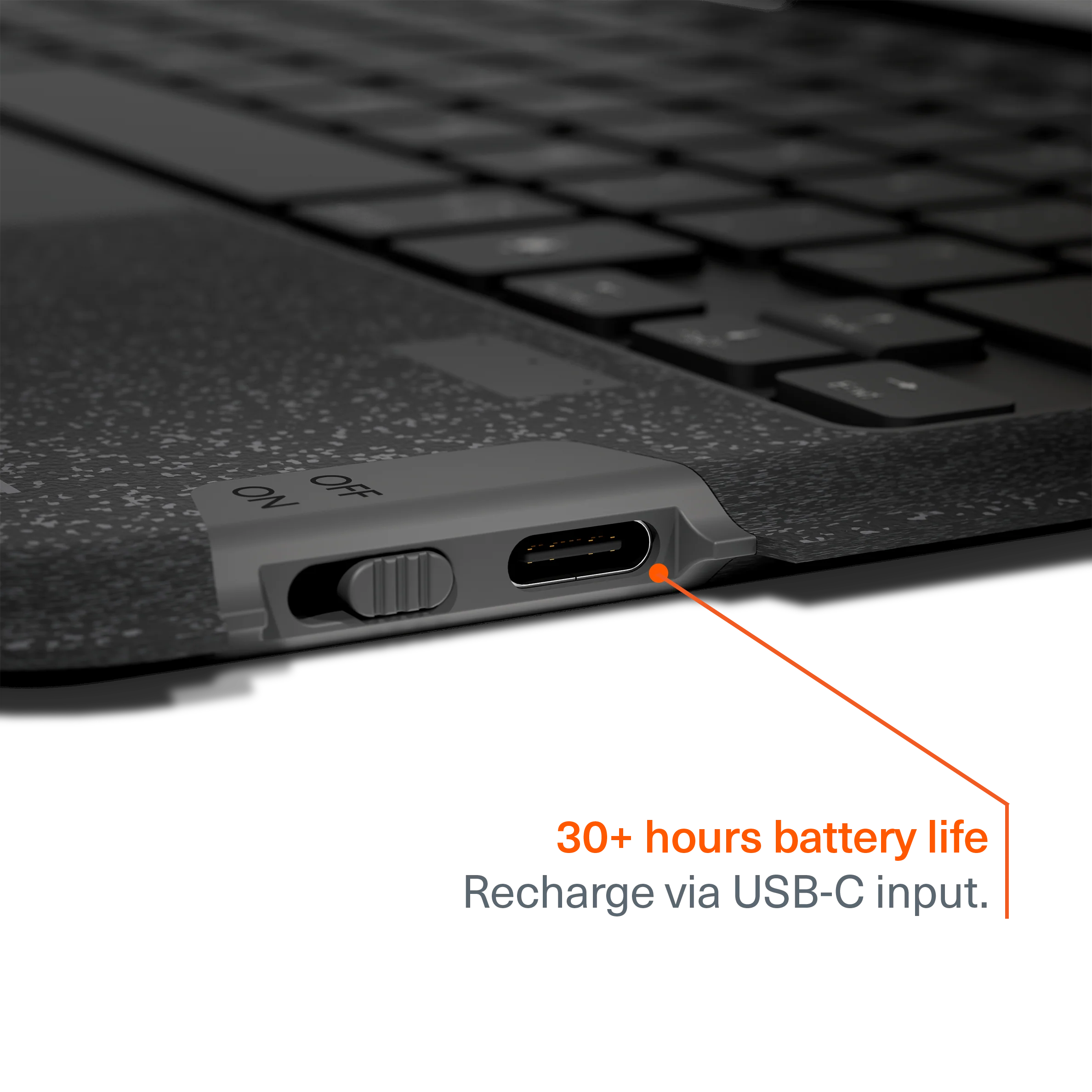 Magnetic Wireless Keyboard Case For iPad A16 11” - Image 3