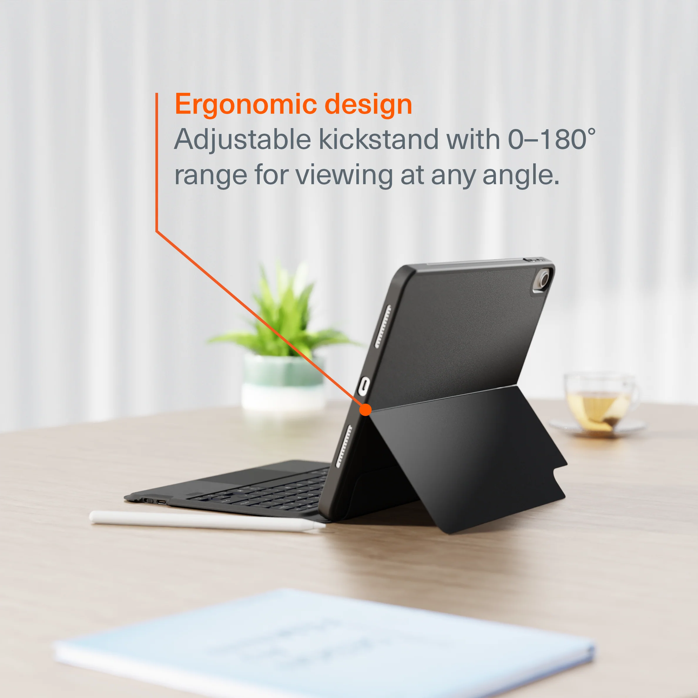 Magnetic Wireless Keyboard Case For iPad A16 11” - Image 5