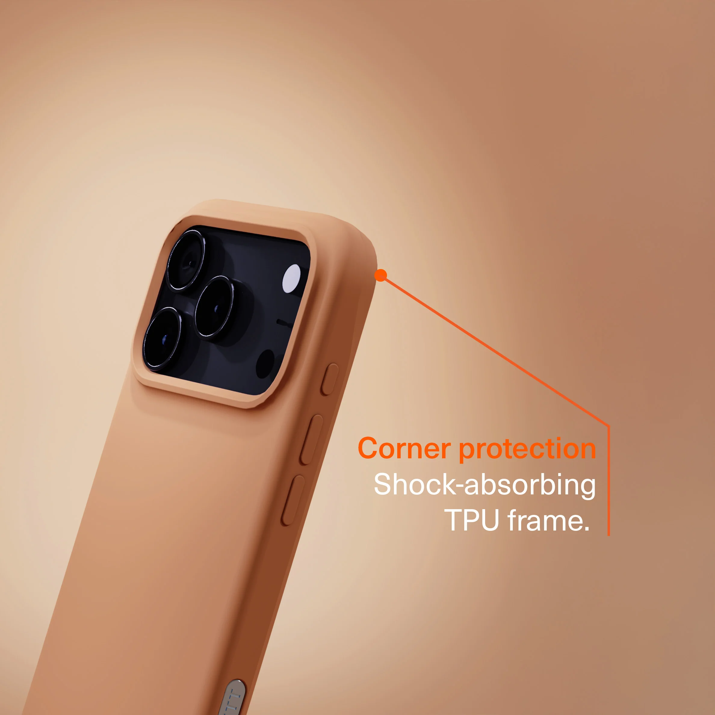 Magnetic Silicone Case for iPhone 17 Pro - Image 3