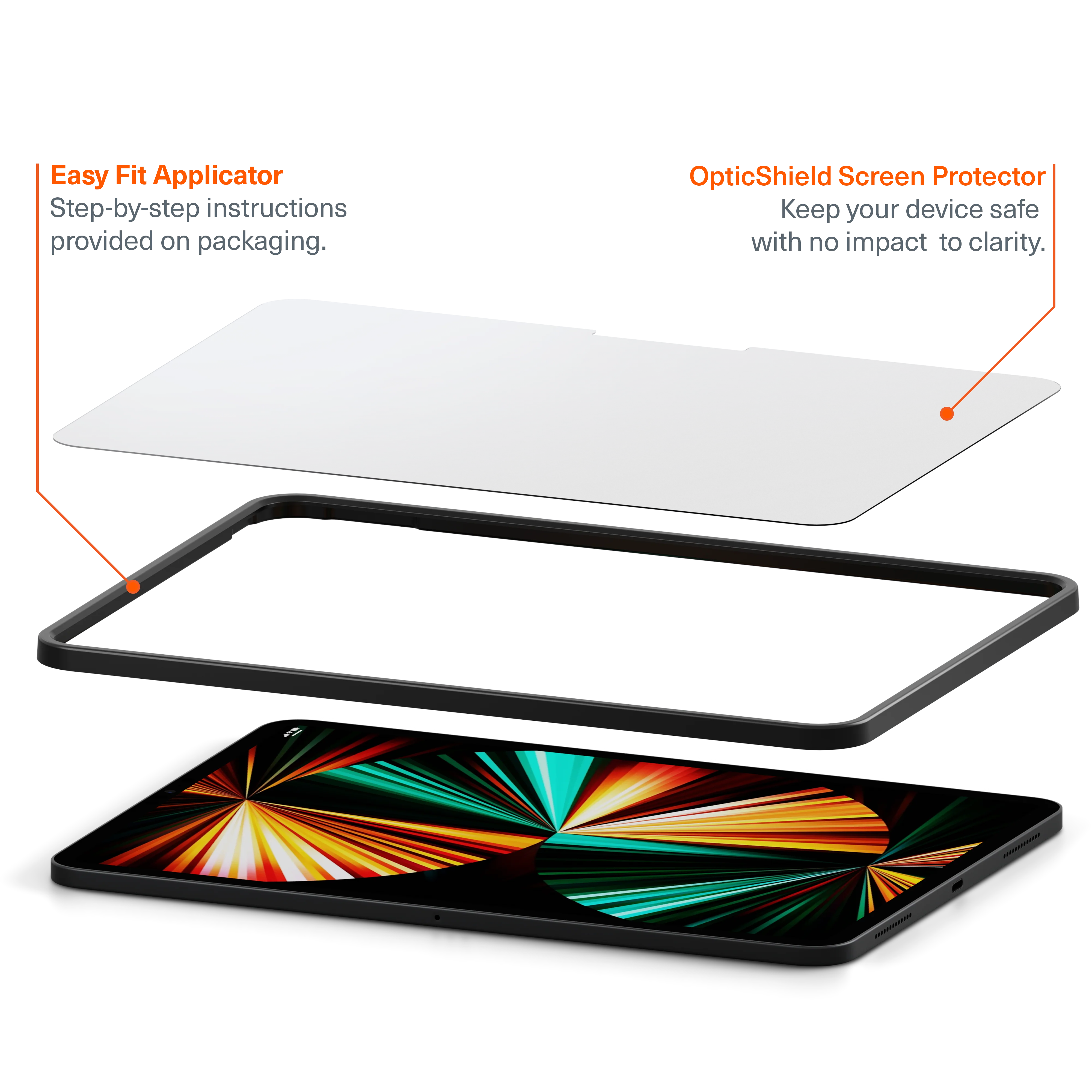 Glass Screen Protector for iPad Pro 13 (M5-M4) - Image 3