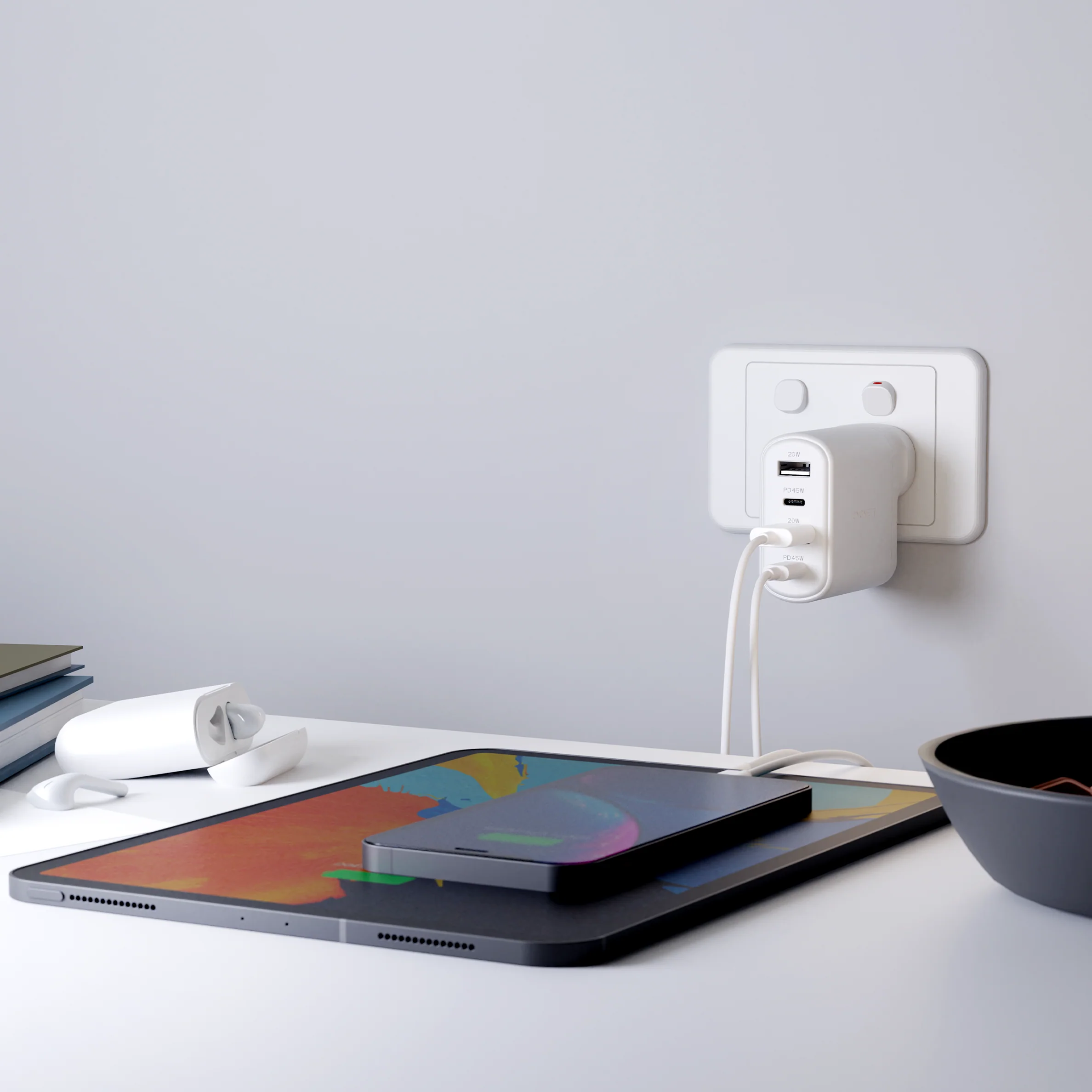 45W Multiport Wall Charger - Image 4