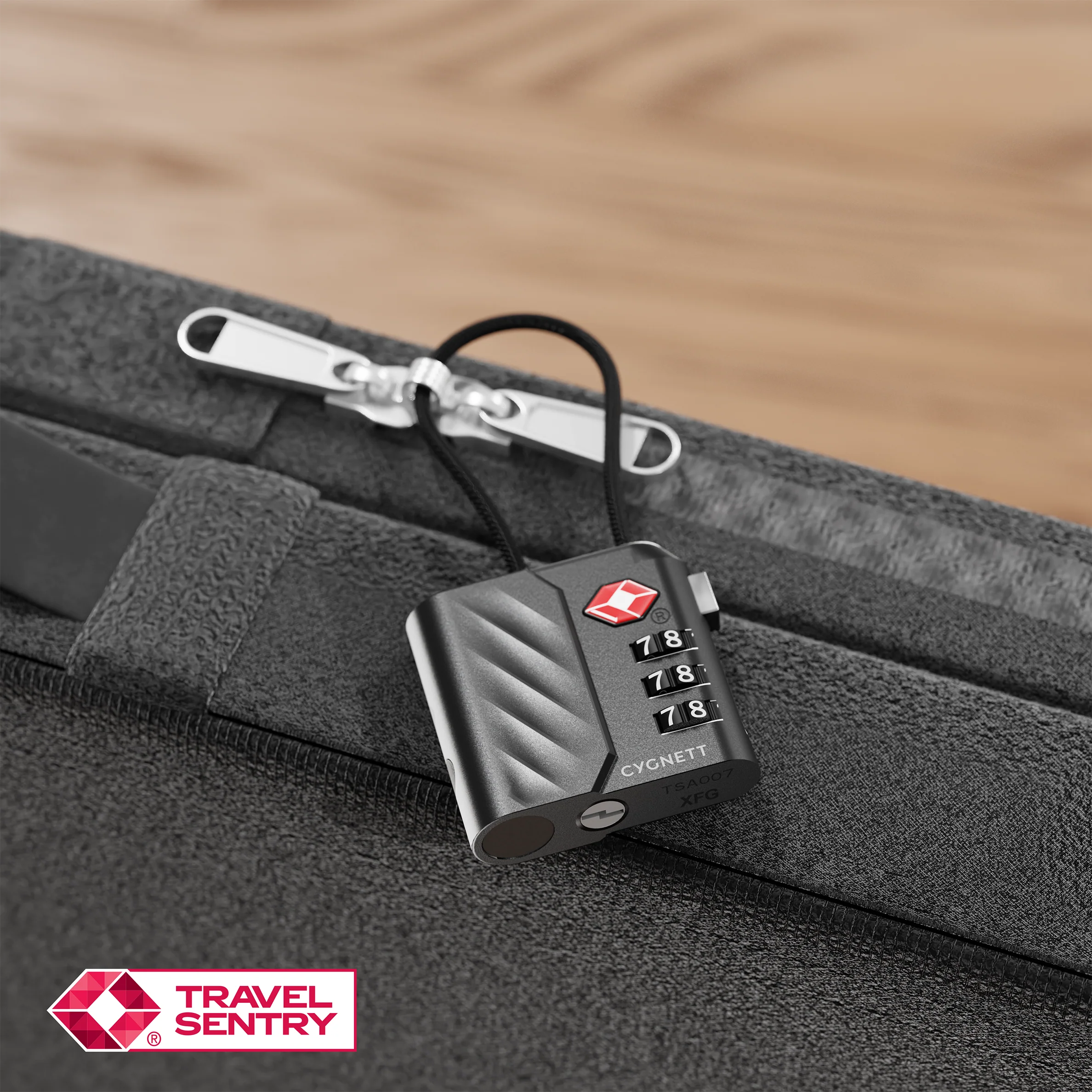 Bluetooth® TravelTag TSA Lock with USB-C Recharging - Image 7