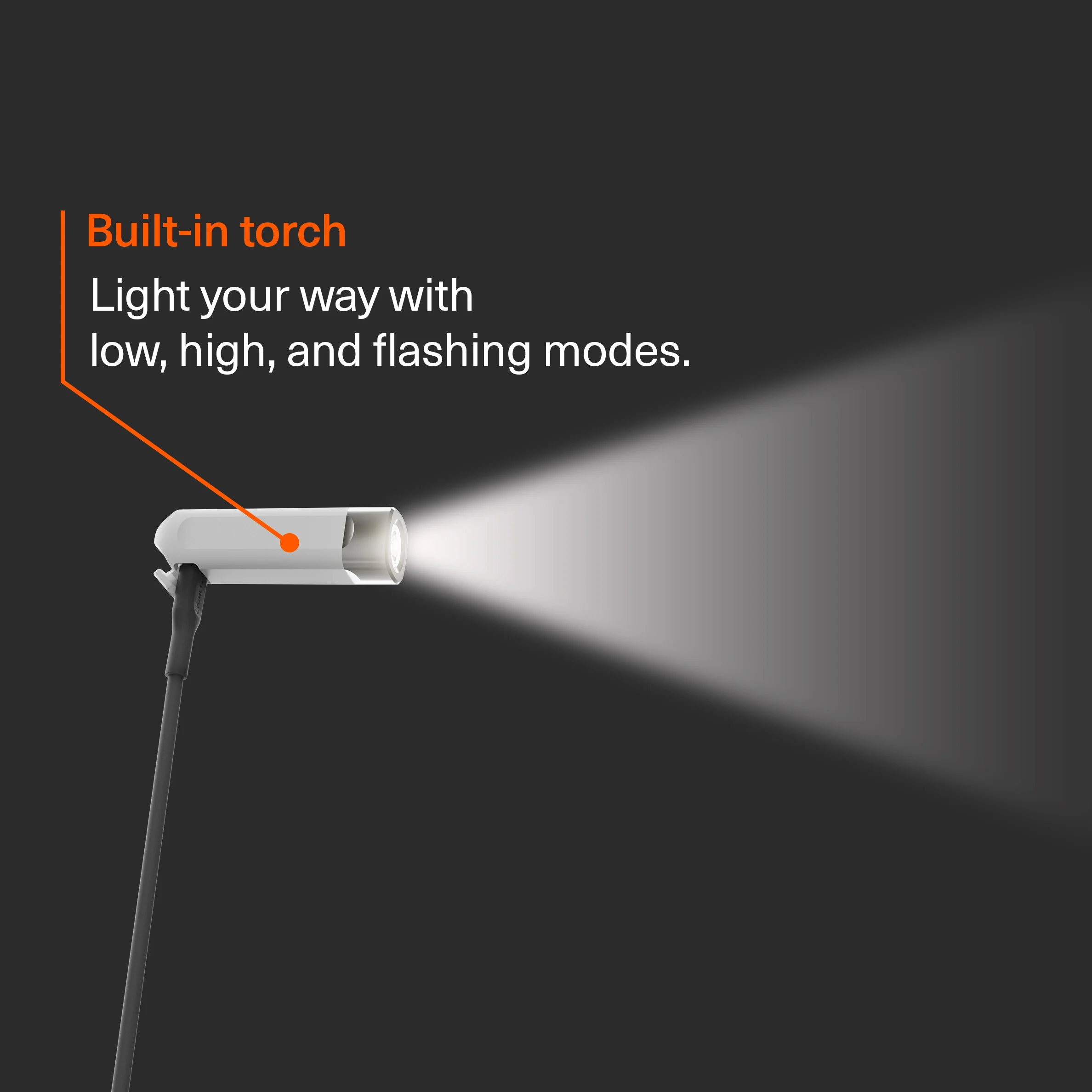 Bluetooth® Locator Pendant with USB-C Recharging - Image 4