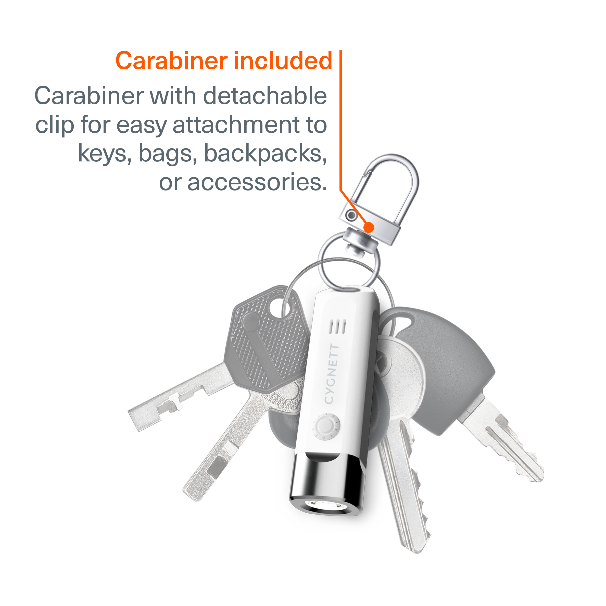Bluetooth® Locator Pendant with USB-C Recharging - Image 5